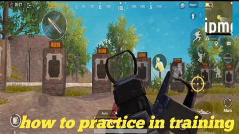 How To Practice In Traning Mode Pubg Mobile Practice Drills Hindi