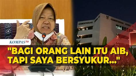 Risma Bersyukur Kantor Kemensos Digeledah Kpk Terkait Dugaan Korupsi