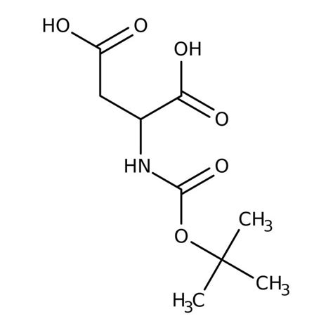 N BOC L Aspartic Acid 99 ACROS Organics Biochemicals Chemicals