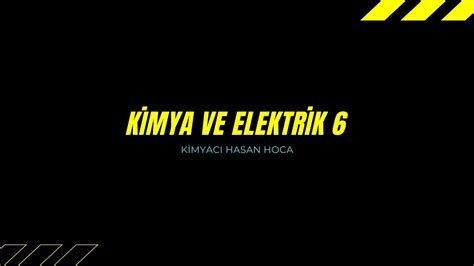 Sinif K Mya Ve Elektr K Youtube