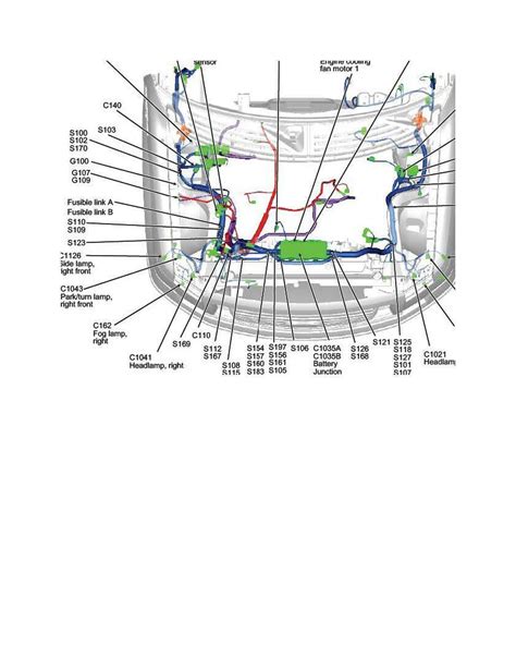 Ford F 150 2012 Connector Location And Pin Out Diagrams V8 6 2l 4wd Pdf Ebay