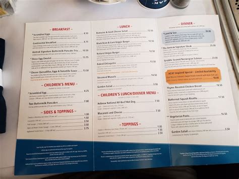 Dining on the Amtrak Coast Starlight | SingleFlyer