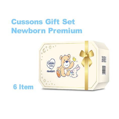 Jual Cussons Baby Gift Set Newborn Premium Gift Pack 6 Item Paket