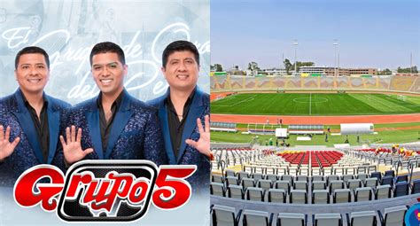 Grupo 5 Concierto En Estadio San Marcos Ya Salieron A La Venta Las