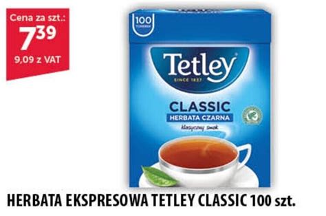 Promocja Herbata Ekspresowa Tetley Classic Szt W Eurocash