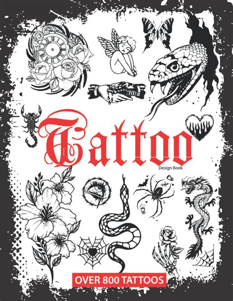 Buy Tattoo Design Book 800 Wonderful Real Tattoo Flash Minimal And