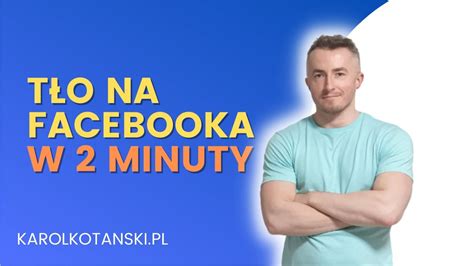 Jak zrobić tło na facebooka CANVA YouTube