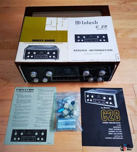 Vintage Mcintosh C Solid State Stereo Preamplifier Photo