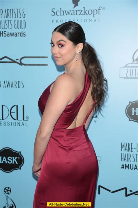 Kira Kosarin Legs And Cleavage In Red Dress