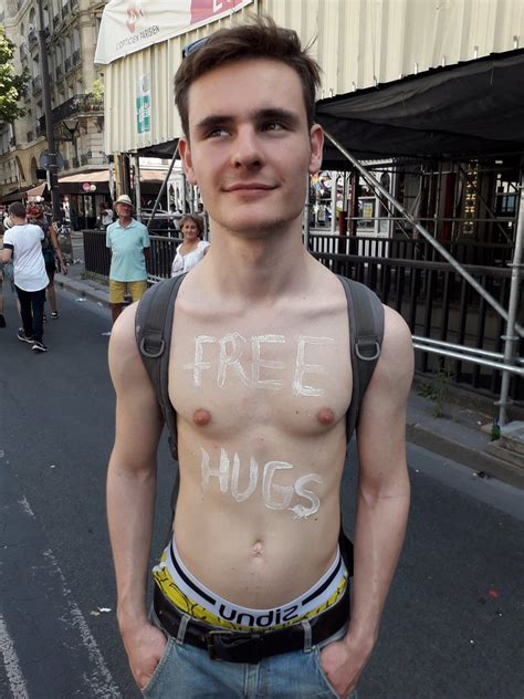 Free Hugs Cuteness Overload Hunk ~ Paris Pride 2019 … Flickr