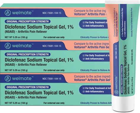 Kirkland Signature Diclofenac Sodium Topical Gel 1 1587