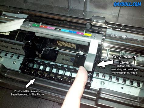 How To Remove A Canon Printhead Step By Step With Photos And How To