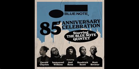 THE BLUE NOTE QUINTET TO EMBARK ON 2024 TOUR IN CELEBRATION OF BLUE ...