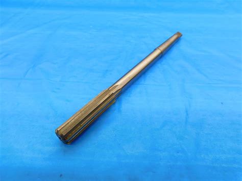 Yankee 14mm Od Hss Reamer Morse Taper 1 Shank 8 Flute Mt1 5512