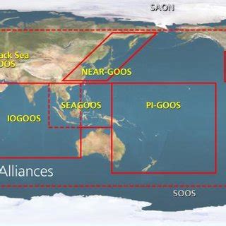 GOOS Regional Alliances have been established to design and implement ...