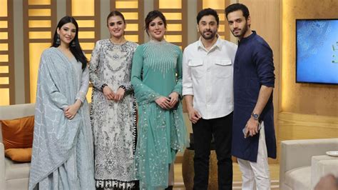 Actors Mehwish Hayat Hira Mani Wahaj Ali And Others On New Pakistani