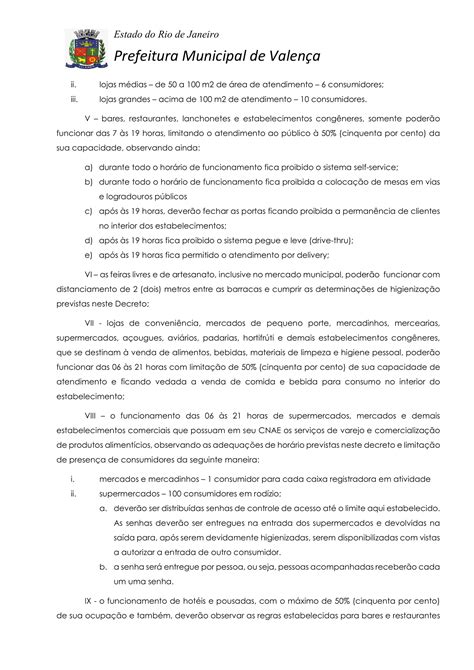 Novo Decreto tem toque de recolher das 22h às 05h Prefeitura