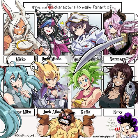 hatsune miku, narmaya, mirko, mioda ibuki, revy, and 6 more (vocaloid ...