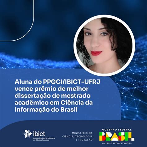 Aluna Do Ppgciibict Ufrj Vence Prêmio De Melhor Dissertação De