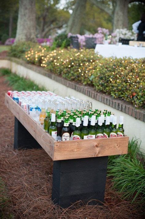 15 Creative Ways To Serve Drinks For Outdoor Wedding Ideas Diy