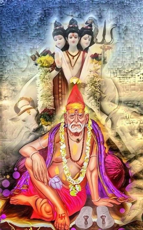 Pin By Jeevan Kulkarni On Shree Swami Samarth India Art Gods And