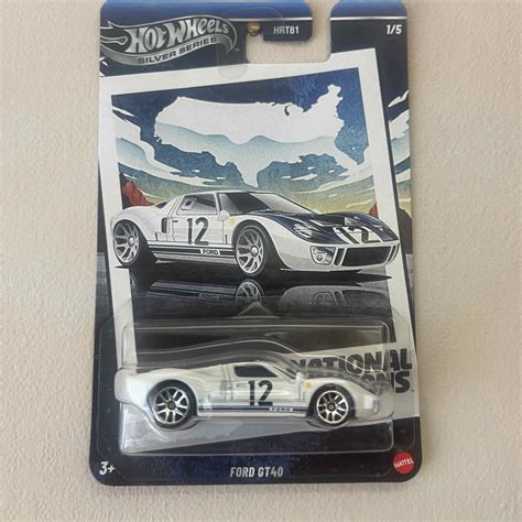 Hot Wheels National Icons Series Ford Gt Btl Miniatures