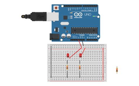 Circuit Design Breadboard Circuit Tinkercad