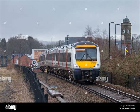 Ebbw Vale Town Railway Station Transport For Wales Class Turbostar