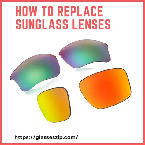 How To Replace Sunglass Lenses