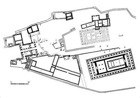 Print Of Plan Of The Acropolis In Athens Greece As It Appeared In The