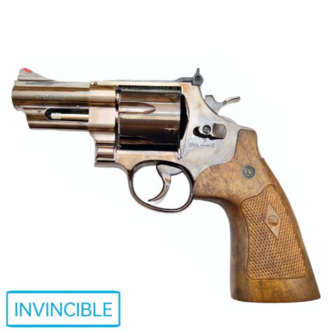 Dan Wesson 715 4 Inch Co2 Revolver Silver Bb Version