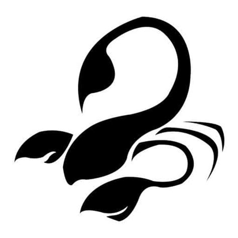 Escorpio Tatuajes Del Zodiaco Calcomanías Para Niños