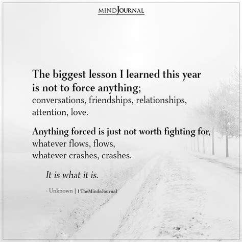 The Biggest Lesson I Learned This Year Life Lessons Quotes Life