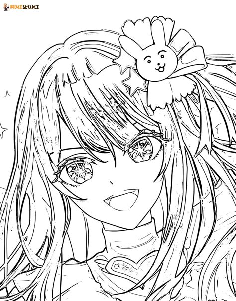 Oshi No Ko Coloring Pages Aniyuki Anime Portal