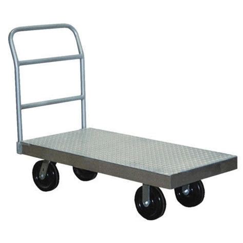 Mild Steel Platform Trolley Load Capacity Kg Model Name