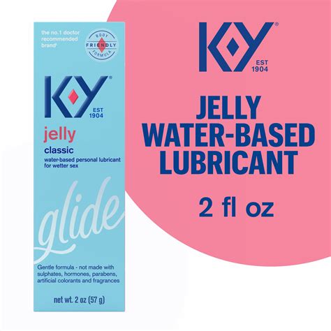 K Y Jelly Personal Lubricant Body Friendly Water Based Formula Safe For Anal Sex Safe To Use