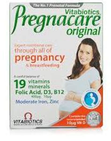 Vitabiotics Pregnacare Original 30 Tablets Oxford Lifestyle