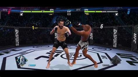 Jorge Masvidal Vs Kamaru Osman Knock Out Youtube