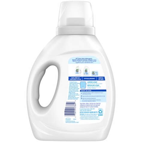 All® Free And Clear Unscented Liquid Fabric Softener 40 Fl Oz 24