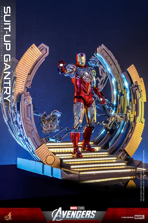 Hot Toys Iron Man Mark VI V And Suit Up Gantry Toy Discussion At Toyark