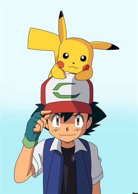 Pokemon Master Ash Ketchum By Spartandragon12 On DeviantArt Cute