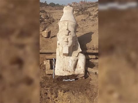 Archaeologists Unearth The Long Lost Top Half Of An Enormous Ramses Ii