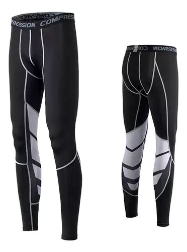 Calças De Compressão Masculinas Leggings Esportivas De Secag