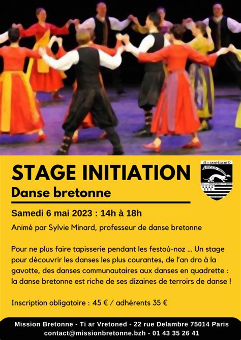 Initiation Aux Danses Bretonnes Mission Bretonne Ti Ar Vretoned