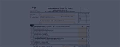 IRS Form 720 Excise Tax 720 Form For 2023 PCORI Instructions