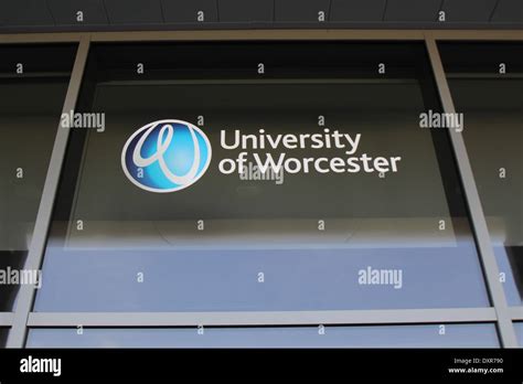university  worcester stock photo alamy