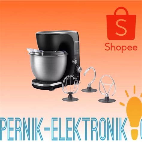 Jual Philips Hr Stand Mixer Kitchen Machine L Black Shopee