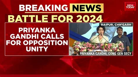 Only One Year Left Priyanka Gandhi S 2024 Election Message At