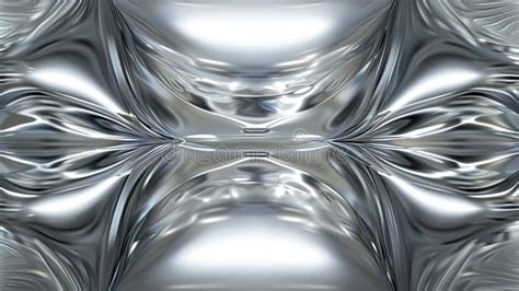 Abstract Metal Background with Silver Pattern Stock Illustration ...