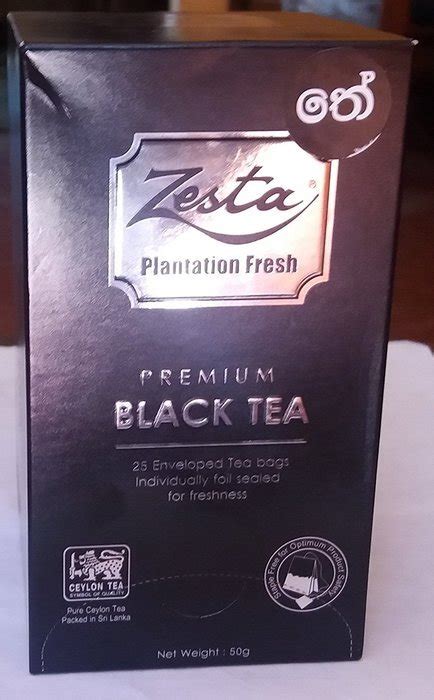 Zesta Black Tea Plantation Fresh Pure Ceylon Tea Packed In Sri Lanka